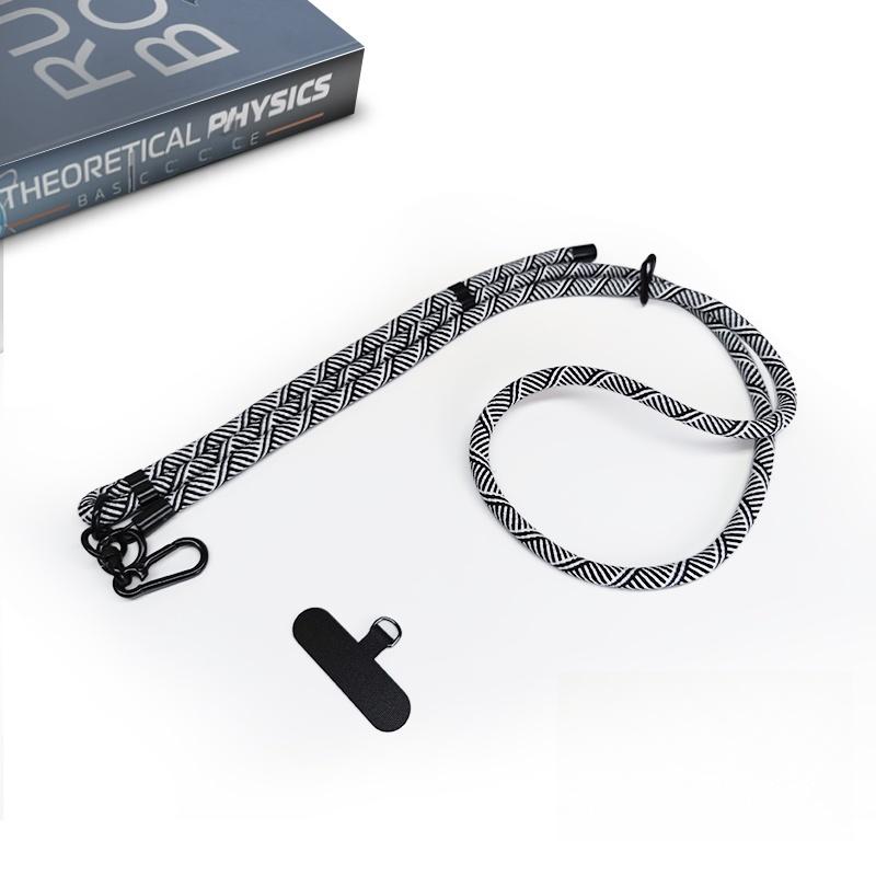 1PCS 150CM Length Phone Lanyard Adjustable Detachable Crossbody Lanyard Necklace Strap Anti-lost Phone Hanging Rope Neck Straps
