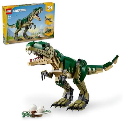Juguete LEGO Creator T-Rex, Regalo de Cumpleaños, Bloques de Construcción, para Niños y Niñas, Edades 9, 10 y 11, Dinosaurio de Escuela Primaria, 31151