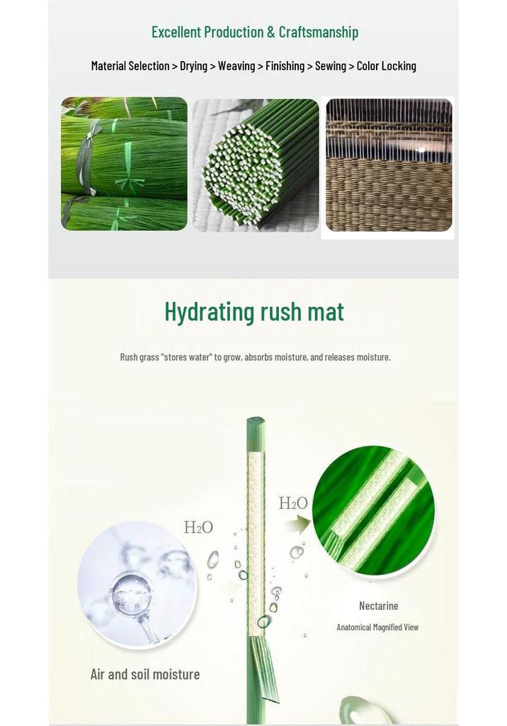 Chinese Style Thickened Foldable Straw Mat with Free Shipping - Customizable for Dorms, Traditional & Natural Design