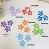 Y2K Dopamine Color Pentagram Small Hair Clip for Women & Kids - Cute Bangs & Side Hair Accessory