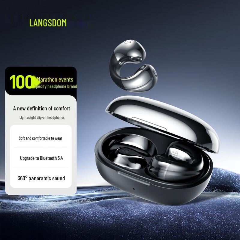 Lantsun TS22 Wireless Sports Ear-Clip Headphones