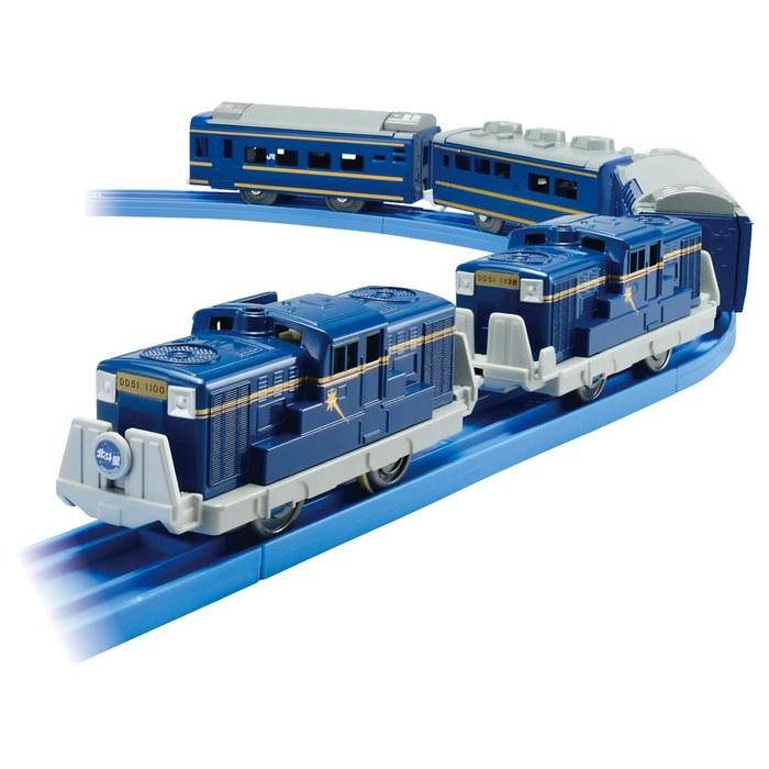 Plarail Last Bullet Train Hokuto Star DD51 Double-Header (No Coupling)
