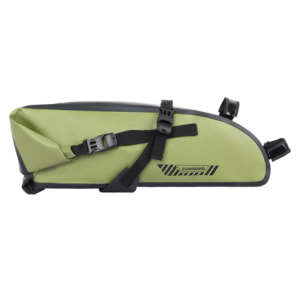 

10L Bike Pouch Large Capacity Bike Bag Under Seat Under Seat Bike Accessories Storage Pouch for Mountain MTB Road Foldable Bikes зелёный