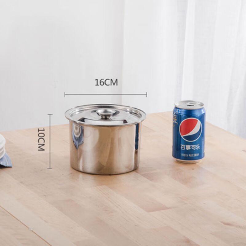 Stainless Steel Condiment Pots Set