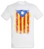 Catalonia Flag Mens T-Shirt Flag Freedom Freedom Free Catalonia Viva La