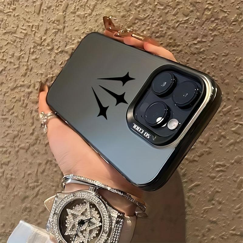 Jednoduchý a stylový vzorovaný kryt na telefon je vhodný pro iPhone 17, 16, 15, 14, 13, 12, 11 Pro/ Max/Plus, odolný proti pádům a nárazům.
