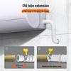 Dual-Use Air Conditioner Drain & Washing Machine Inlet Hose Extension