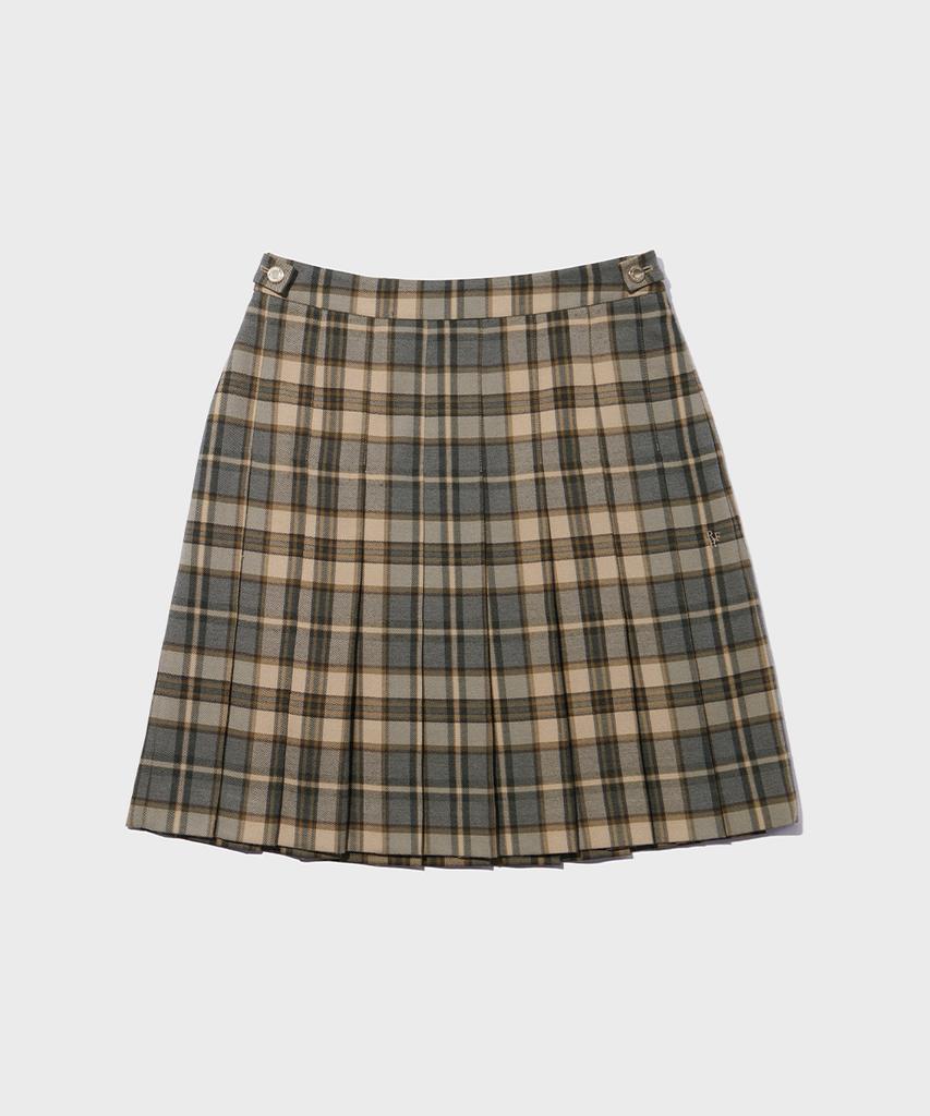 Lagpiswiwedeoweeo Rfh Classic Check Pleats Skirt - 3Color