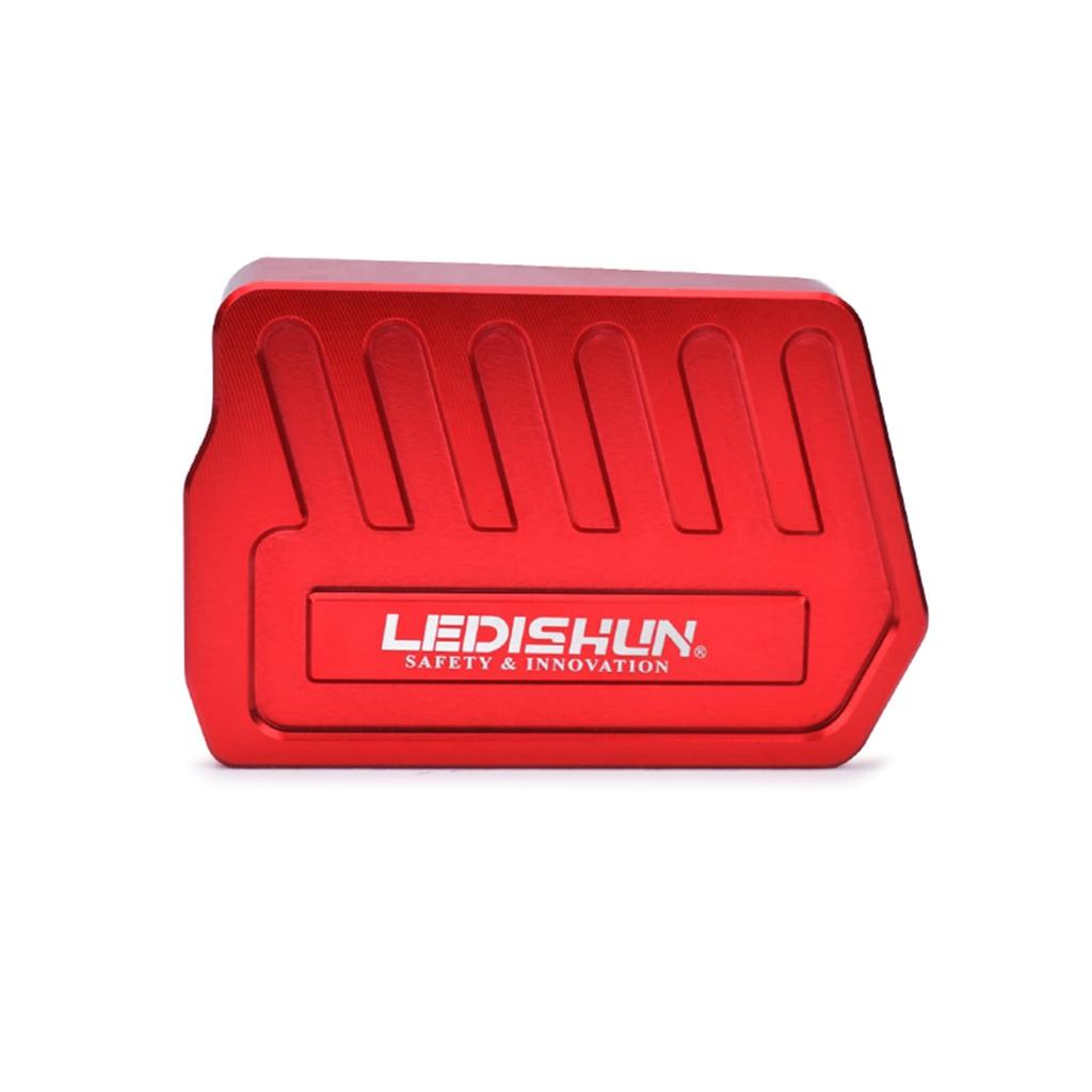 Motorcycle Brake Pedal Motorcycle Parts For Kawasaki Ninja 400 Z400 (2018-2023) ZX25R ZX4R ZX4RR Extended Plate (Red)
