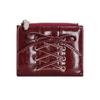 New Folding Coin Purse Portable Zipper Credit Card Holder Strap Bow Mini Wallets Women