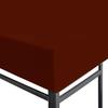 vidaXL Pavillondach 310 g / m² 3x3 m Terrakotta