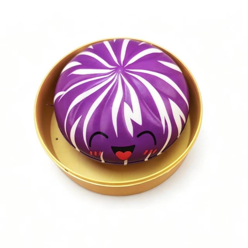 Slow Rebound Steamed Bun Squishy Toy Simulation Dumplings Steamed Bun Squeeze Toy Gift Giving