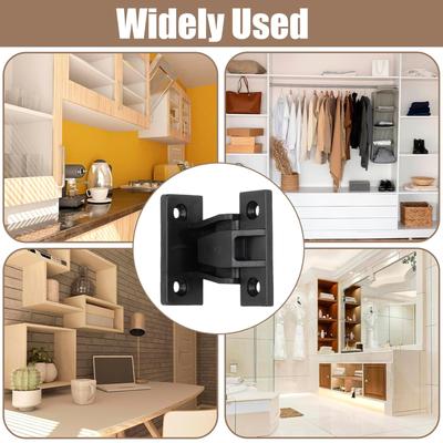 10Pcs Push In Plinth Fasteners Cabinet Catches Buckle Press Fit Panel Clips Furniture Push In Plinth Panel Joint Bracket