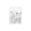 100-Sheet PET 3D Silver Foil Sticker Pack, Stereo Relief Effect & Self-Adhesive, for Journal DIY & Scrapbook Deco