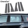 Car Side Window Glass Plllar Decor Cover Overlay For Jeep Grand Cherokee 2011-20