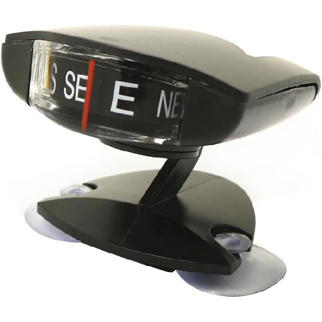 PRETYZOOM Dashboard Compass with Suction Cup, Car Compass for Locating, Car Dashboard Accessories, Universal