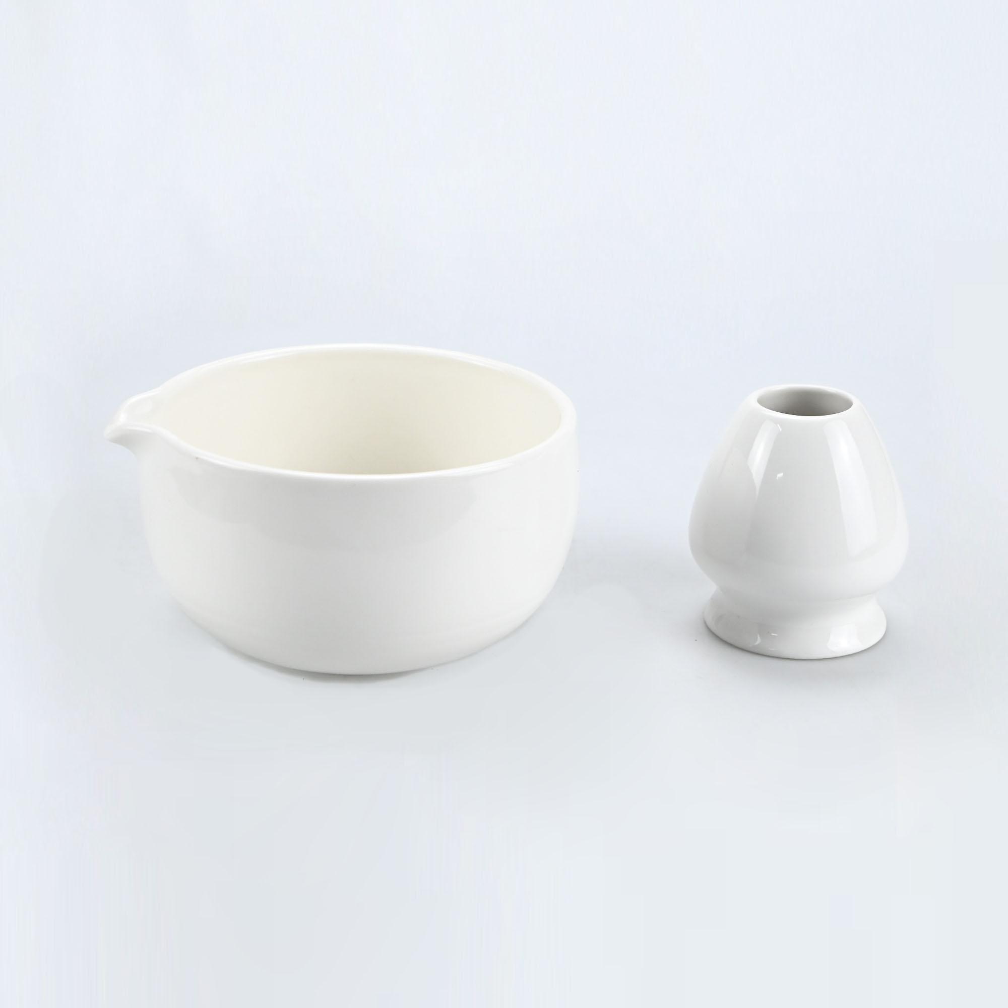 

2PCS/Set Japanese-style Matcha Bowl Set, Sieve Mesh, Perfect Gift For Ceremony, Traditional Decoration Two-piece Set белый