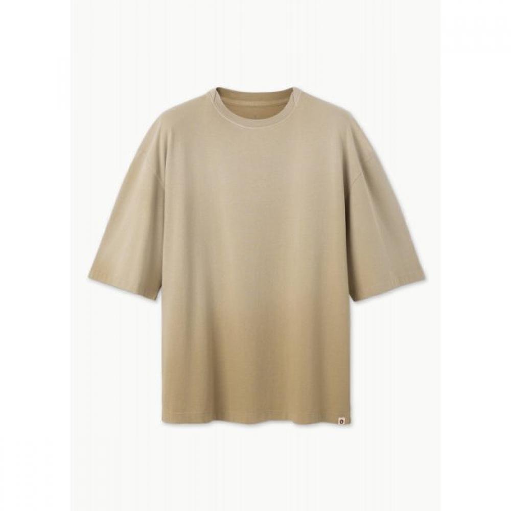 Budhi Mudra OverfiT Half Sleeve T shirT muTed Lime b61003aTs52 G48
