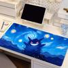 Extra Gaming Mouse Pad Mini Pc P-Pokemon Gengar Computer Gamer Office Laptop Keyboard Carpet Mouse Mat Non-Slip Rubber Table Rug