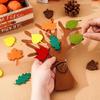 Handmade Felt Christmas Tree Craft Set Educational Holiday Decoration Kits Nonwoven Fabric Wall Hanging For Kids Autumn Activities