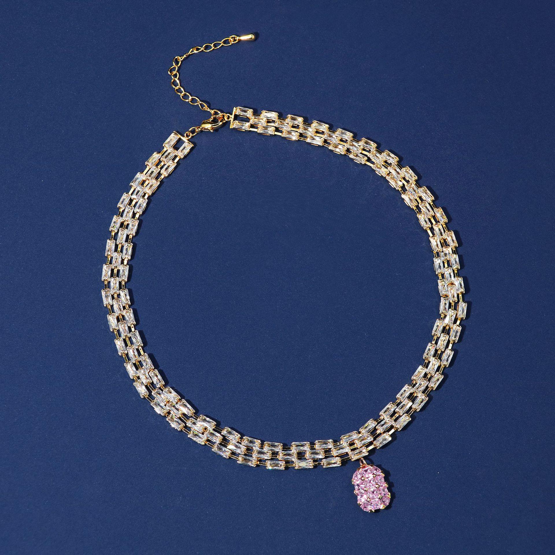 

Ожерелье и набор украшений Liangyaliren из циркона – Элегантный европейский и американский свадебный дизайн для Рождества и свадеб