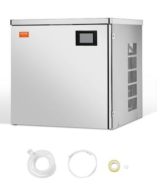 VEVOR Commercial Ice Maker Machine 450 lbs/Day, 22 Inch Stainless Steel Industrial Ice Machine, Self-Cleaning and Scheduled Ice Making