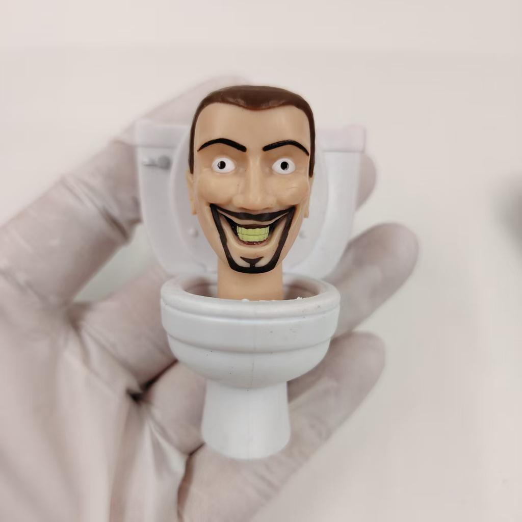 Original Skibidi Toilet Man Camera Man Figure TV Man Speaker Man Model Action Figures Decorations PVC Doll Toy Funny Kids Gift