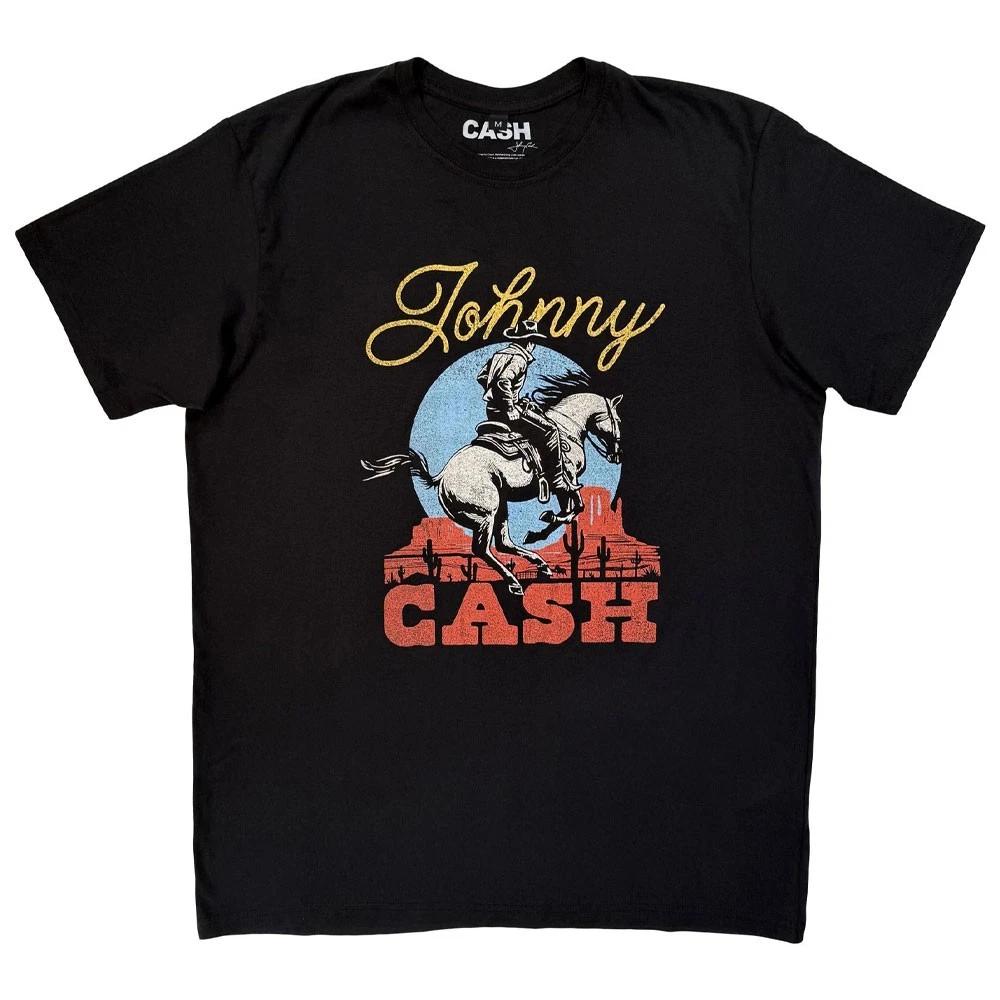 Johnny Cash Cowboy Premium Carbon T Shirt XL