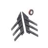 Plastic Rear Window Spoiler Splitter For Sedans SUVs Adhesive Mounting Optimizes Airflows And Adds Styling To Vehicle