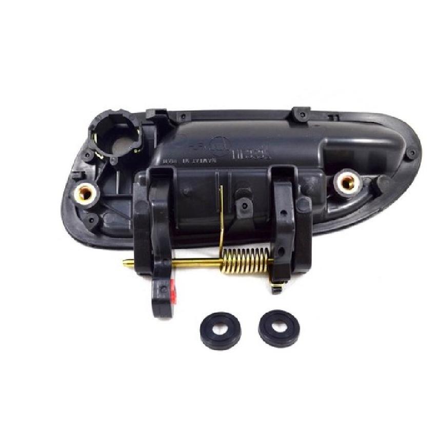 Fits Honda Sedan Outside Exterior Door Handle Front Right Passenger Black Smooth