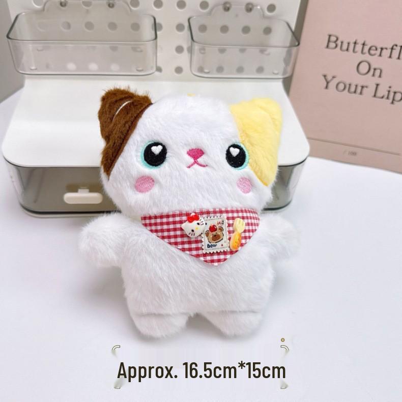 Large Cute Animal Plush Keychain: Rabbit, Sheep, Cat Bag Charm