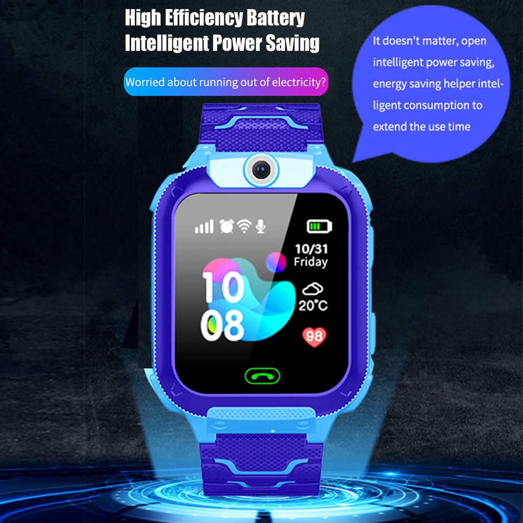 Children's Smart Watch LBS Location Tracking Camera Phone Chat Games Sos Flashight Touch Screen Boys And Girls Watches 2025 New