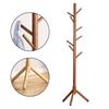 New 8 Hooks Coat Rack Space Saving Floor-standing Clothes Hanger Sturdy Hanging Pole Rack Room Organization