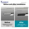 For Kia Sportage NQ5 2022-2025 LHD RHD Soft Carbon Fiber Sticker Passenger Storage Box Switch Interior Trim Cover Car Decor Kit