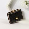 New 30% off short women's small wallet student folding wallet cartoon cute butterfly card bag wallet