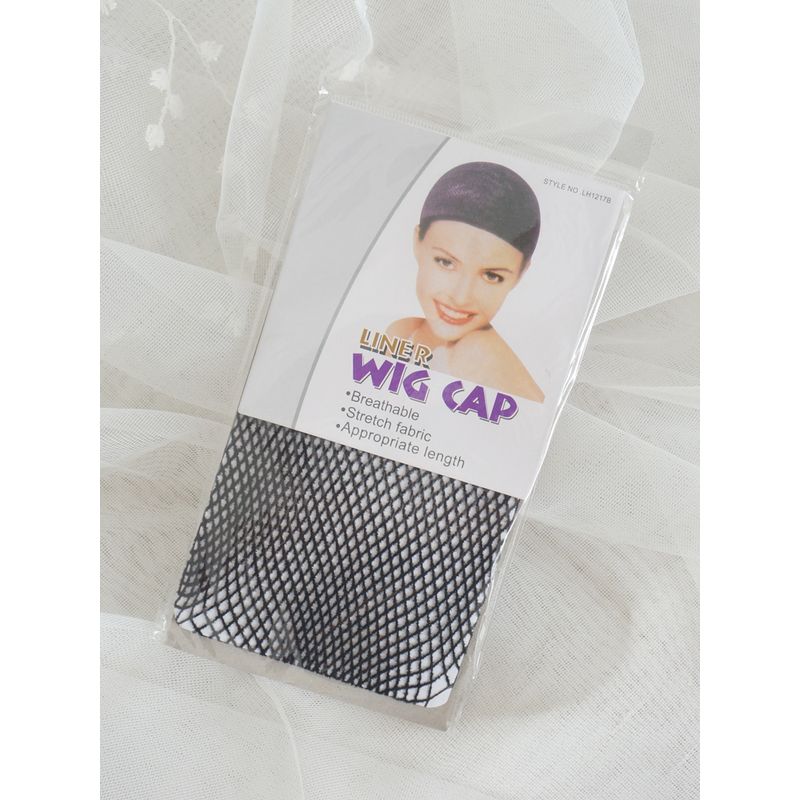 

Water Dance Wig Coif Lolita Wig Cos Two-Head High Elastic Mesh Cap Fixed Hair Cover Hair Mesh Cover Default