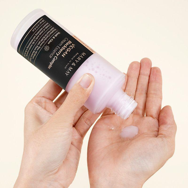 Mary&May Veganes Brombeer-Komplex-Creme-Essenz-Duo (140ml x 2 Stück)