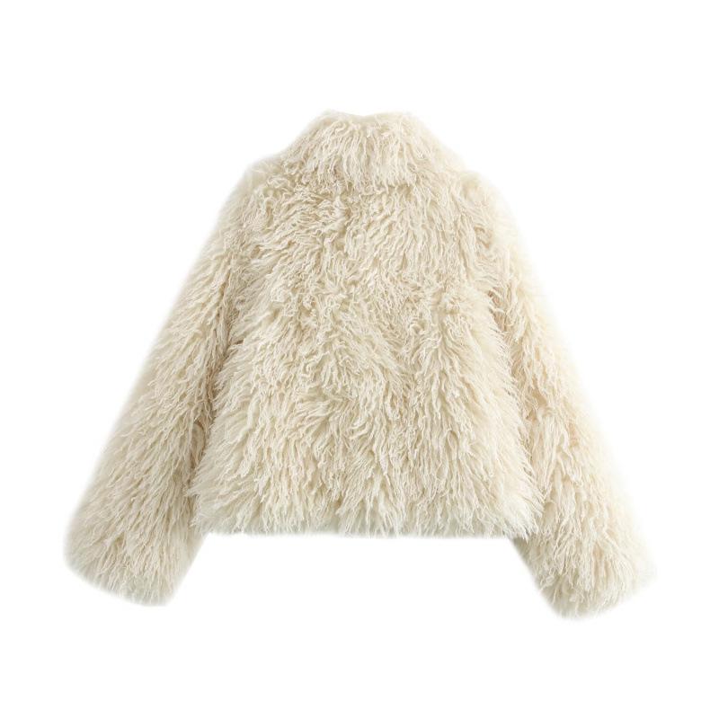 Winter Faux Fur Coat - European & American Street Fashion for Women