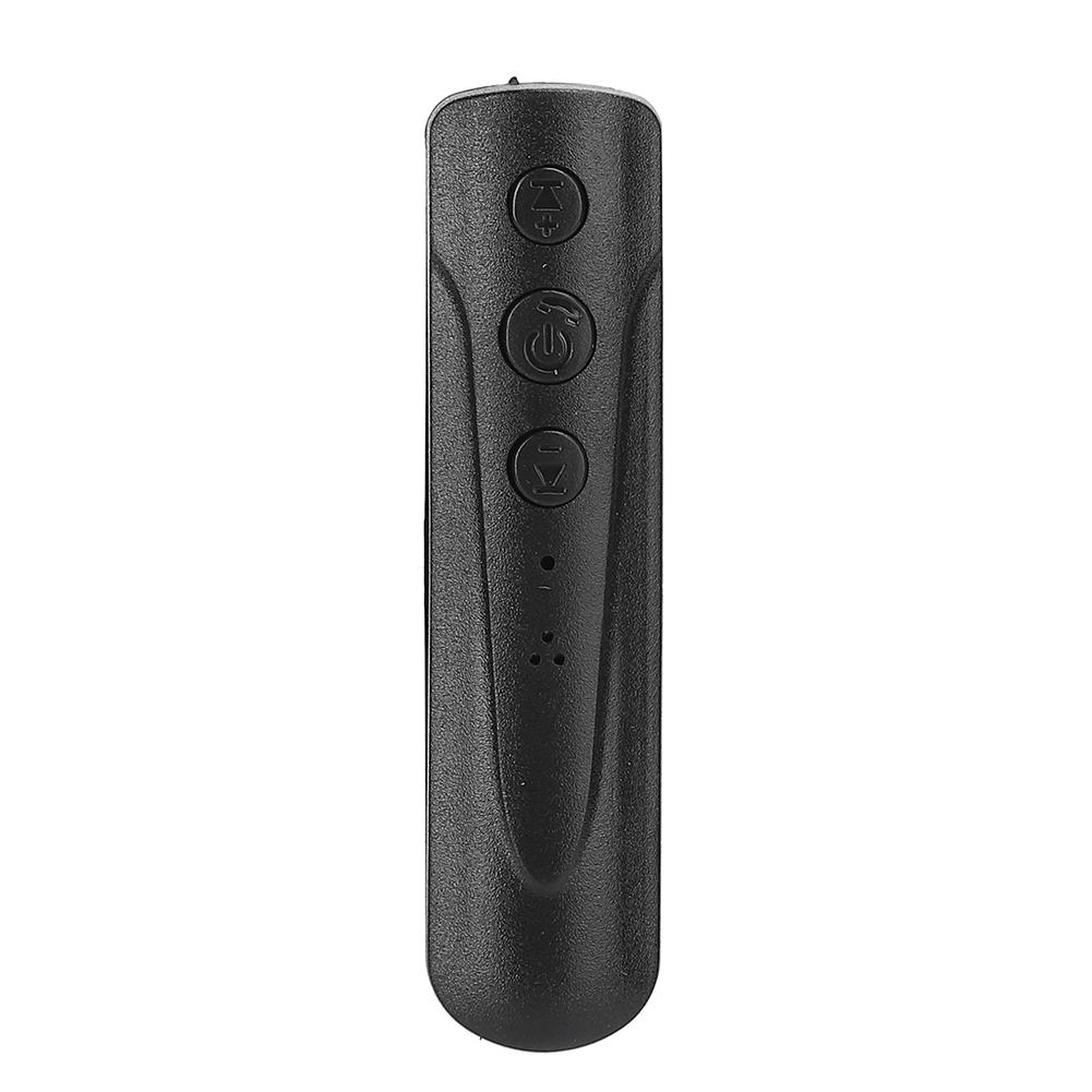 Wireless Bluetooth o Receiver Car Adapter AUX Mounted Speaker Headset 4.1 SuppliesBlack
