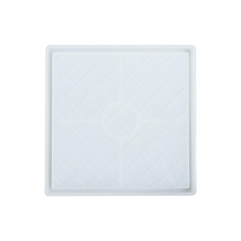 Square Plate Silicone Mold DIY Decorative Tray Round Rectangle Tray Epoxy Mold