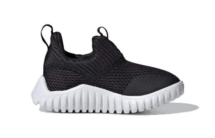 Adidas Zen 2 Slip Resistant Breathable Abrasion Resistant Low top Toddler Shoes Black White Infant And Toddler FV2618