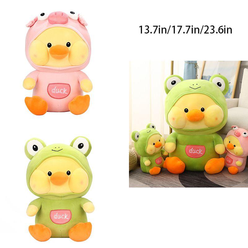 Adorable Frog Duck Piggy Duck Plush Toy For Children's Gifts And Home Decorations