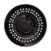 BLACK CERAMIC CUP 260ml WITH OPENWORK SAUCER FOR COFFEE AND TEA