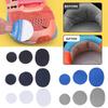 6 stuks Sneaker Gevoerde Patch Vamp Hielgat Reparatie Sticker Voor Sports Mesh Schoenen Zelfklevende Schoen Gat Reparatie Patch