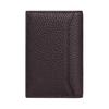Celine Logo Leather Card Holder Men Accessories Brown 10K873GTH-19ES