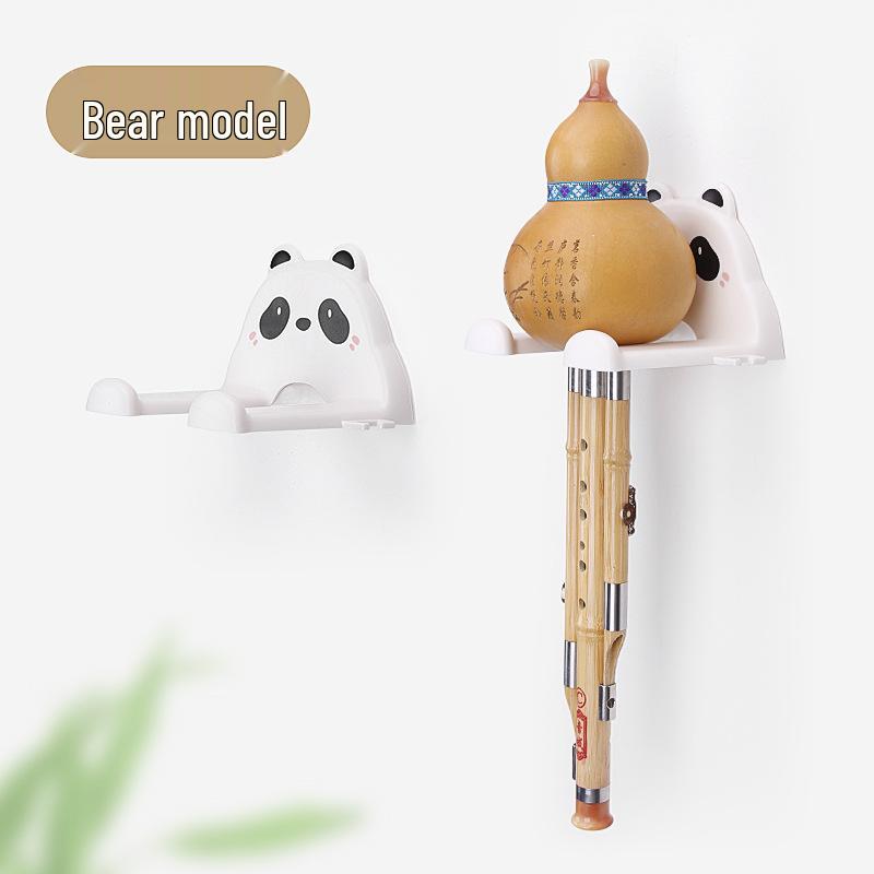 No-Punch Hulusi Hook Hanger for Ethnic Musical Instrument Storage