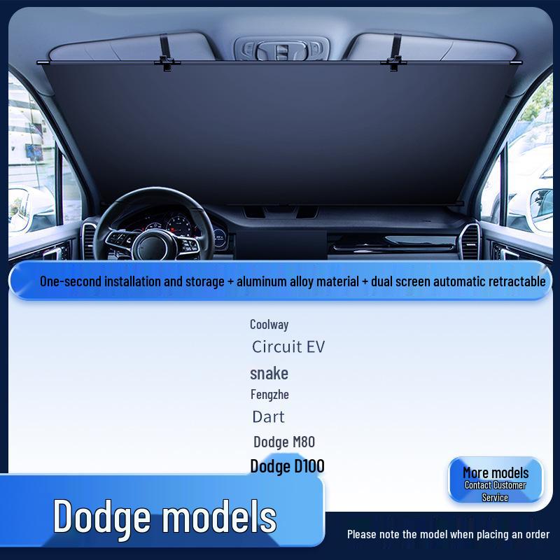 Car Windshield Sunshade - Heat Insulation & Light Blocking for Summer