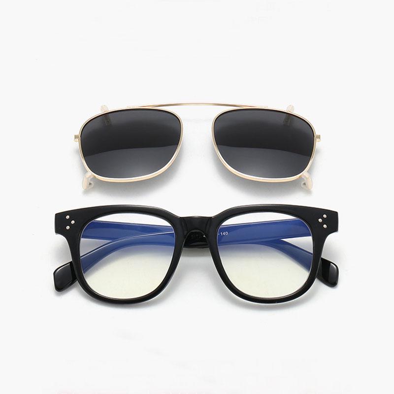 Мужские поляризованные солнцезащитные очки SHAUNA в ретро стиле