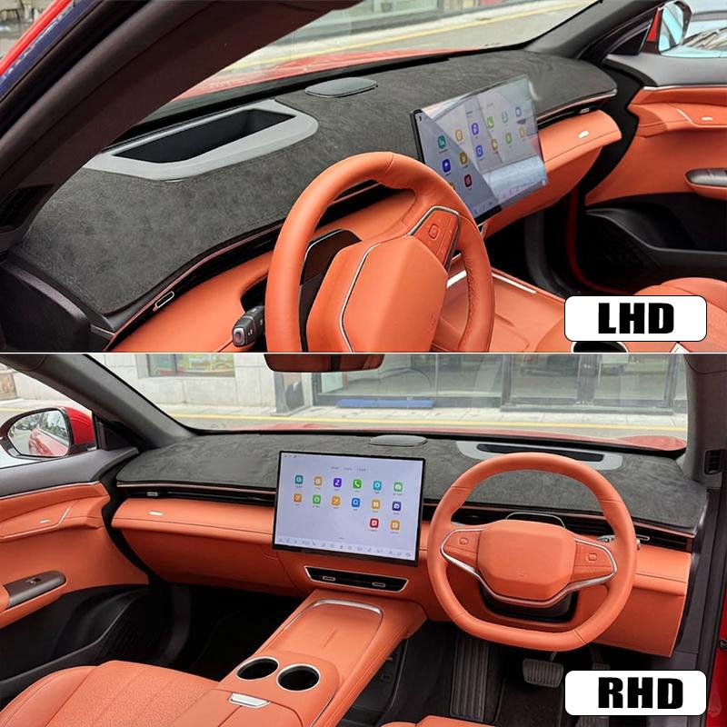 LHD/RHD For Deepal S07 S7 2025 2026 Car leather Dashboard Sun Shade Cover Mat Avoid Light Pad Non Slip Pad Carpet Accessories