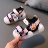 Sandales de mode pour filles Chaussures simples pour enfants Antidérapantes Chaussures pour garçons Semelle souple Chaussures pour filles Confortables Chaussures pour bébé Sandales mignonnes pour enfants